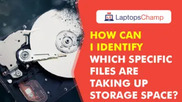 How can I identify which specific files are taking up storage space?